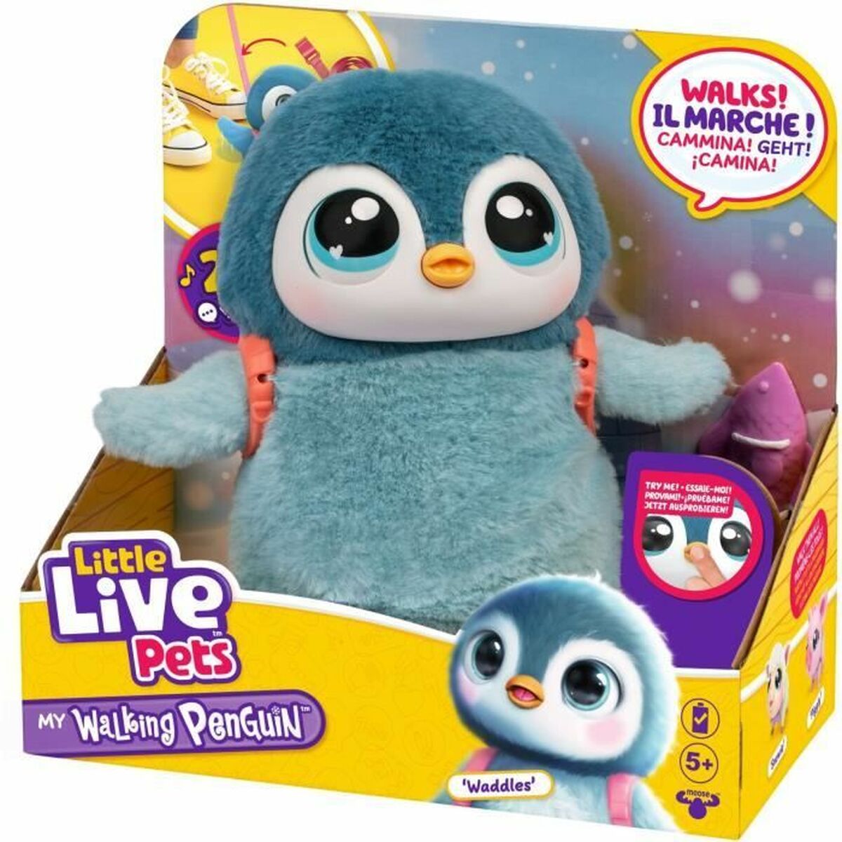 Boneco Bebé Moose Toys My Little Penguin